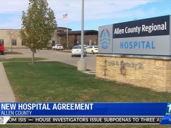 New hospital agreement. Allen County. KODE 12 abc