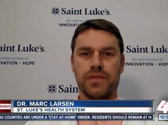 41 Action News: Coronavirus - Dr. Marc Larsen - Saint Luke's Health System