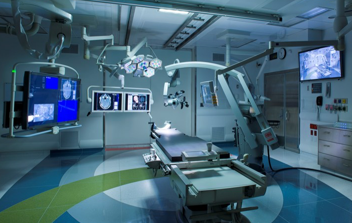 An operating room in a Saint Luke's hospital
