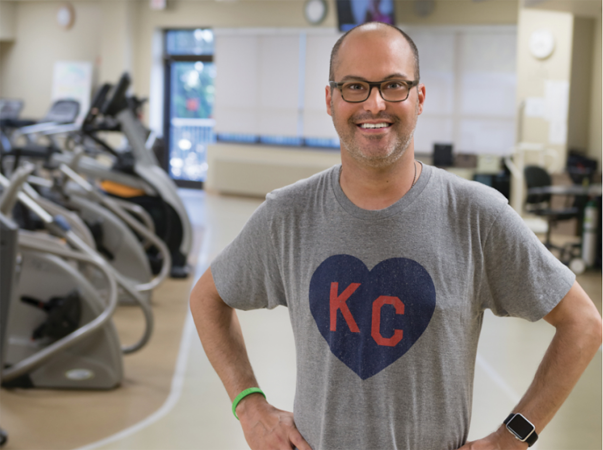 Andrew Widman is Saint Luke’s Heart Transplant Patient #745