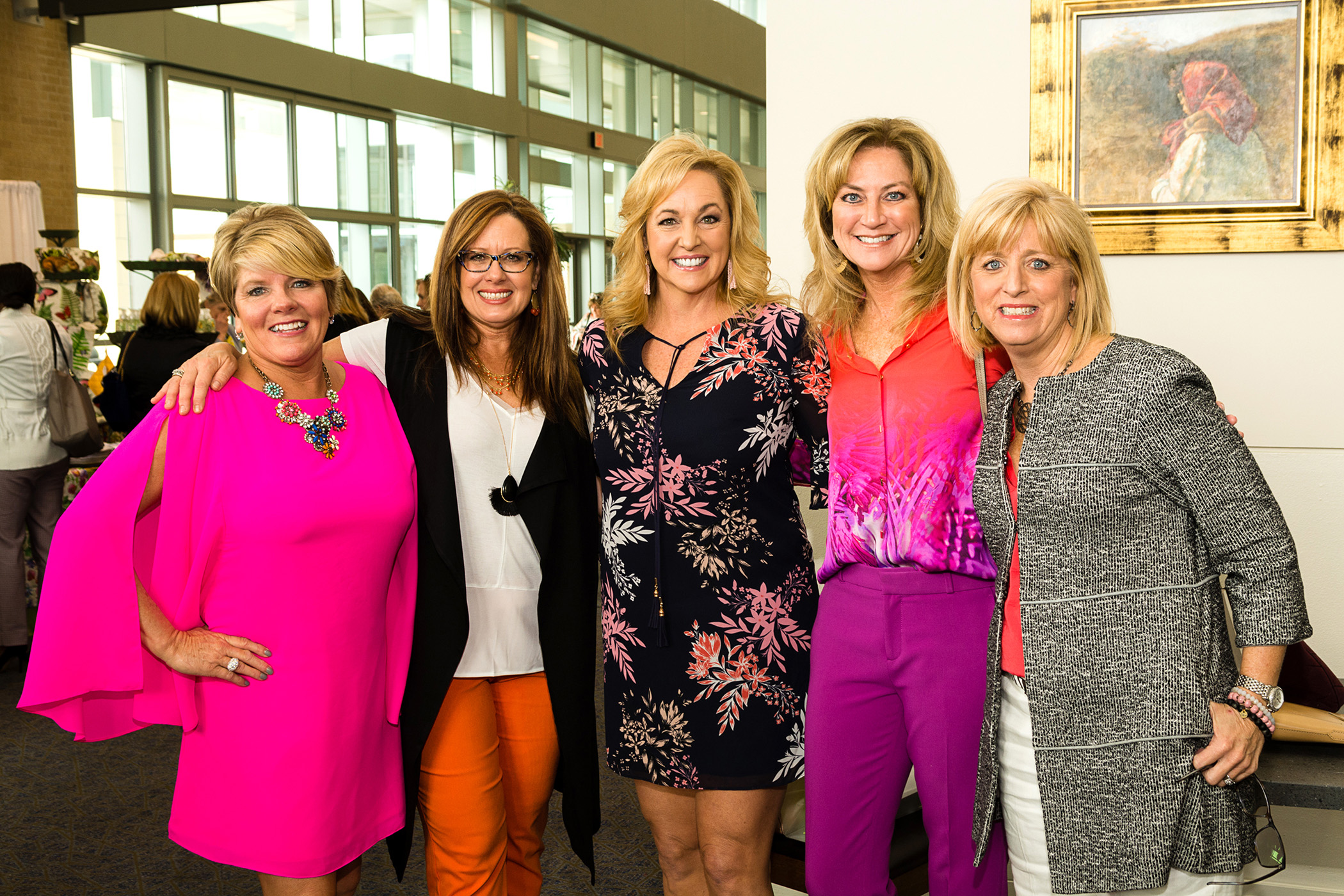 Some of the planning committee posing for a photo at the 2018 Books and Boutique 