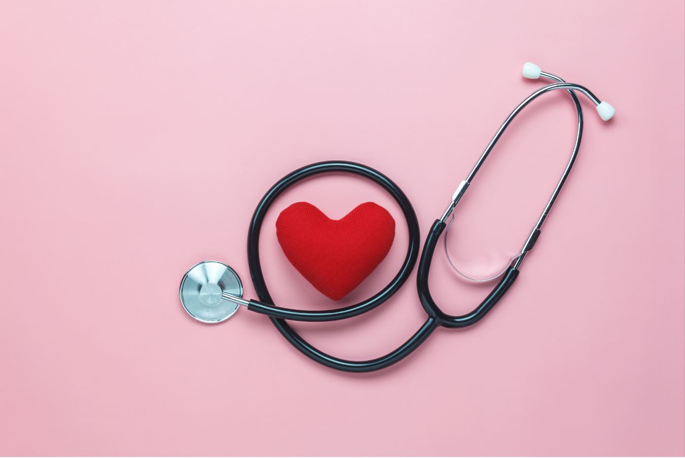 Heart and stethoscope