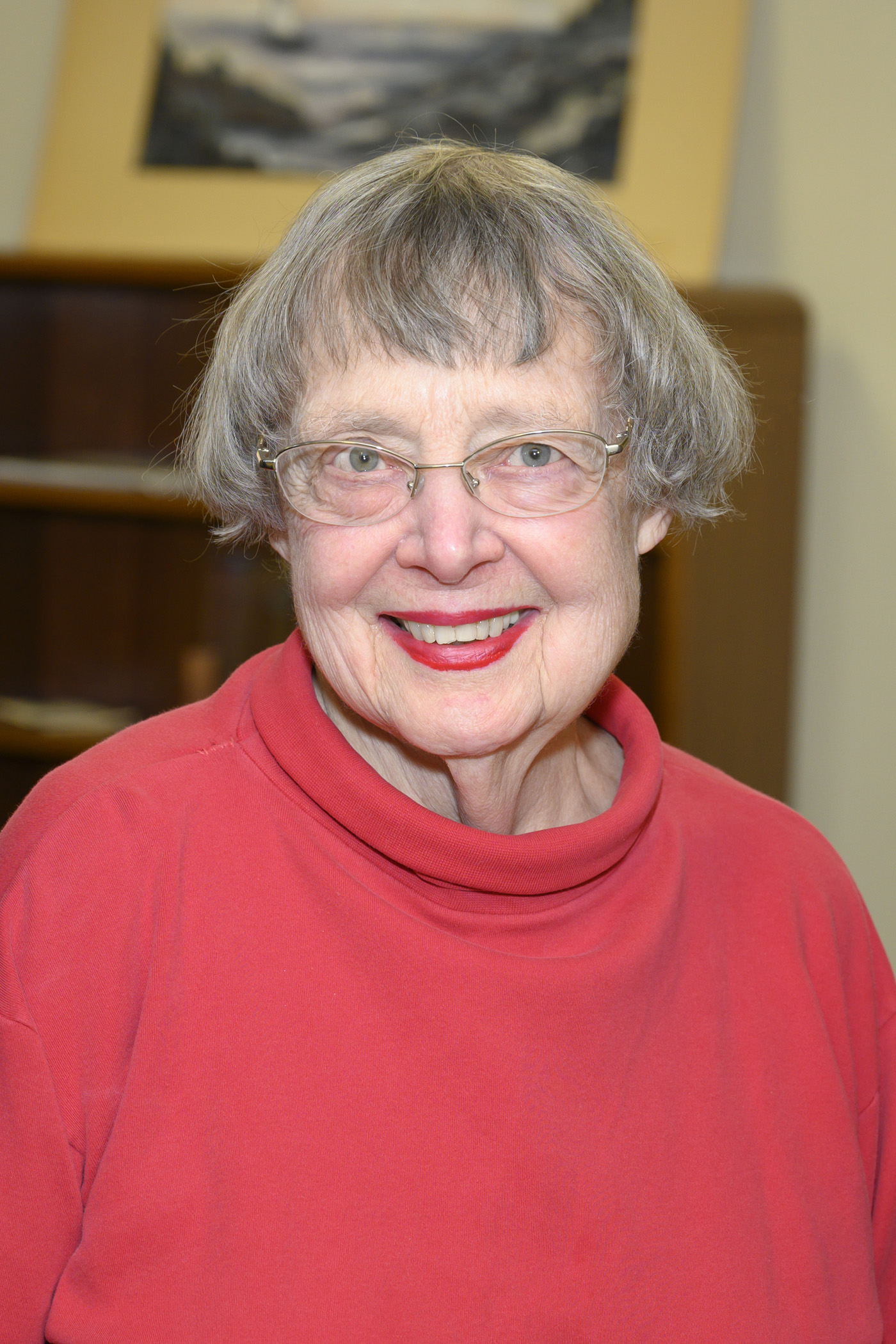 Louise Arnold, PhD, smiling