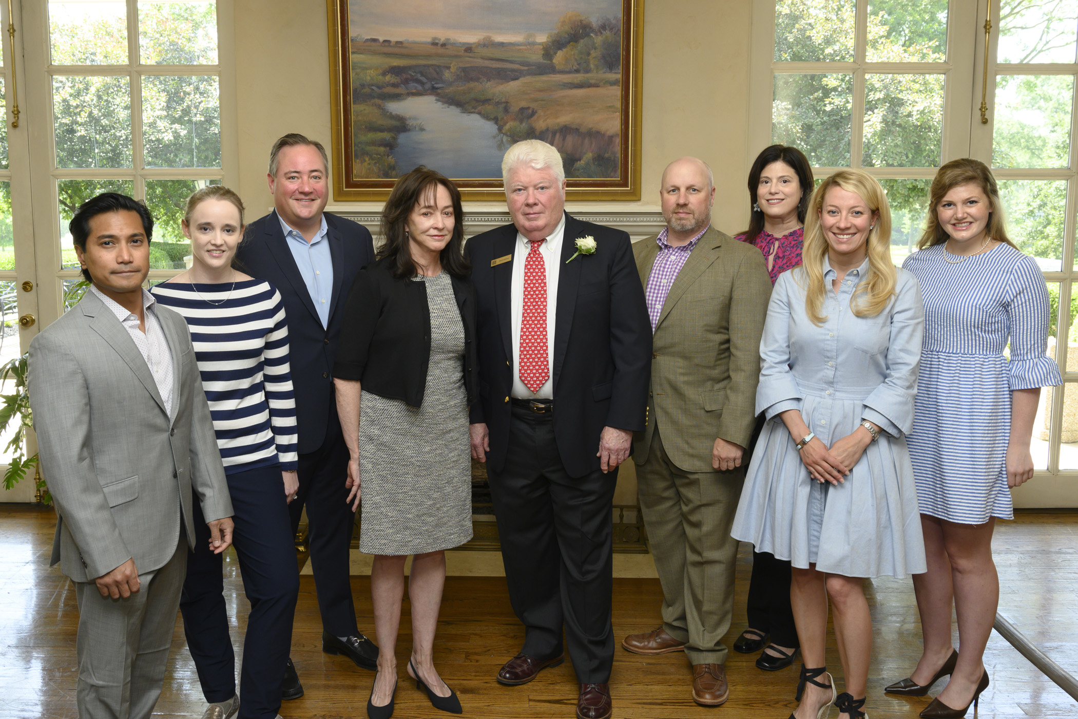 David Gibson with his family at the 2019 Foundation Fellow Award and Annual Recognition Luncheon