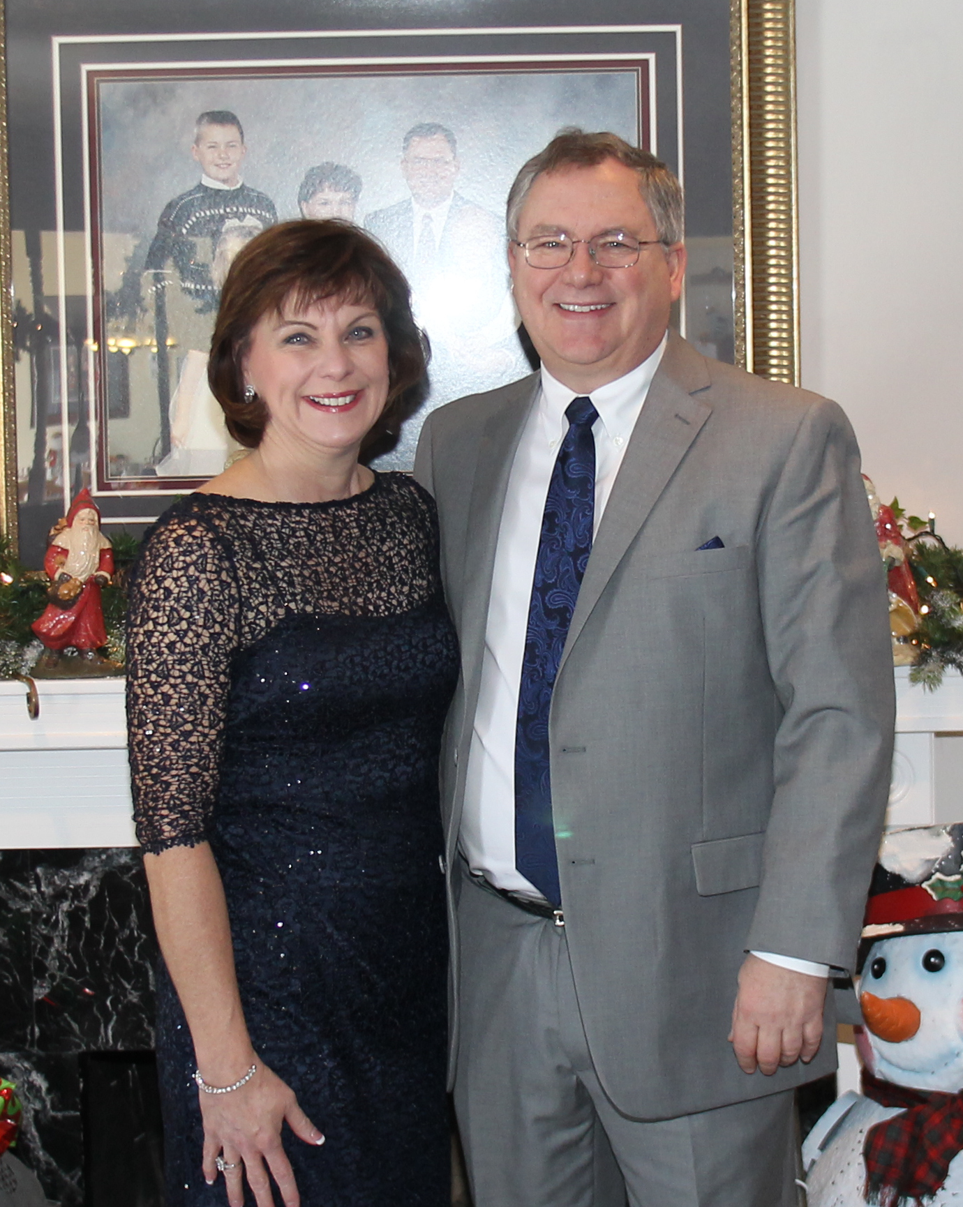 Mark Carr and his wife Mary Beth