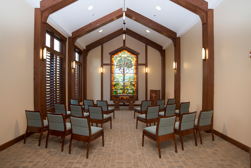 Indoor chapel