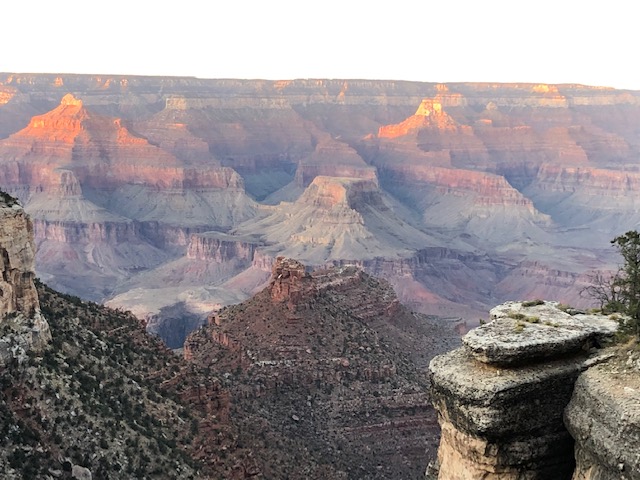 Grand Canyon hunger walk view