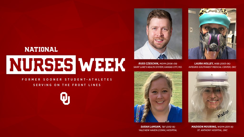 National Nurses Week: Former Sooner student-athletes serving on the front lines. OU