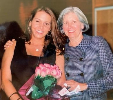 Abi with her mother, Shannon, at Abi’s graduation in May 2009