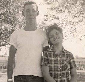 Jim and Rosie Jordan as teenagers, when their loved started.