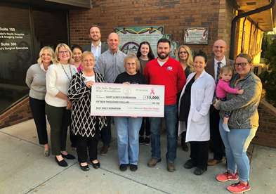 The Julia Bargman Hope Foundation raises funds for the underinsured and uninsured by providing resources to help them get needed screenings, care, and treatment. Saint Luke’s North Hospital Breast & Imaging Center is the largest recipient of donations from the foundation. 