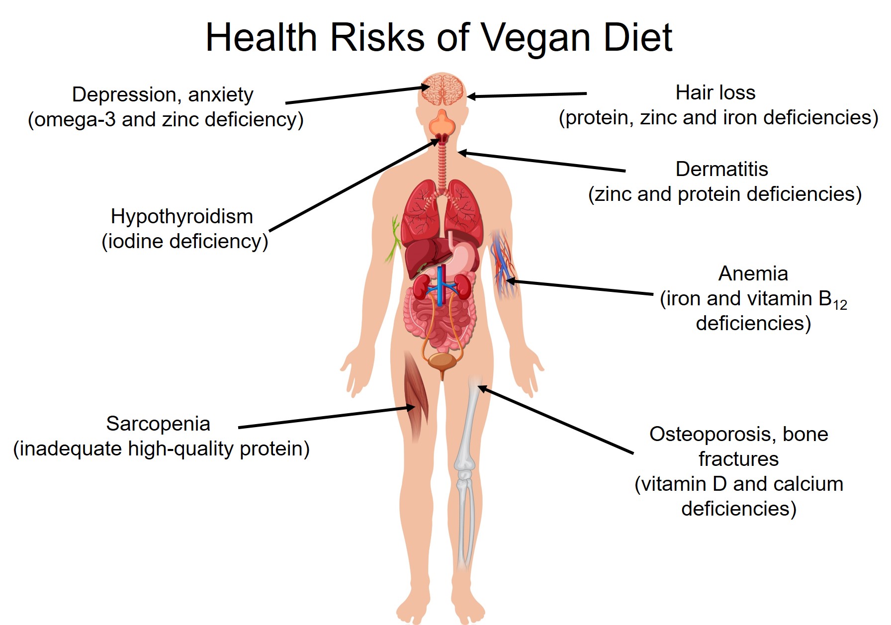 How To Combat Nutritional Deficiencies On a Vegan Diet? – HealthAid®