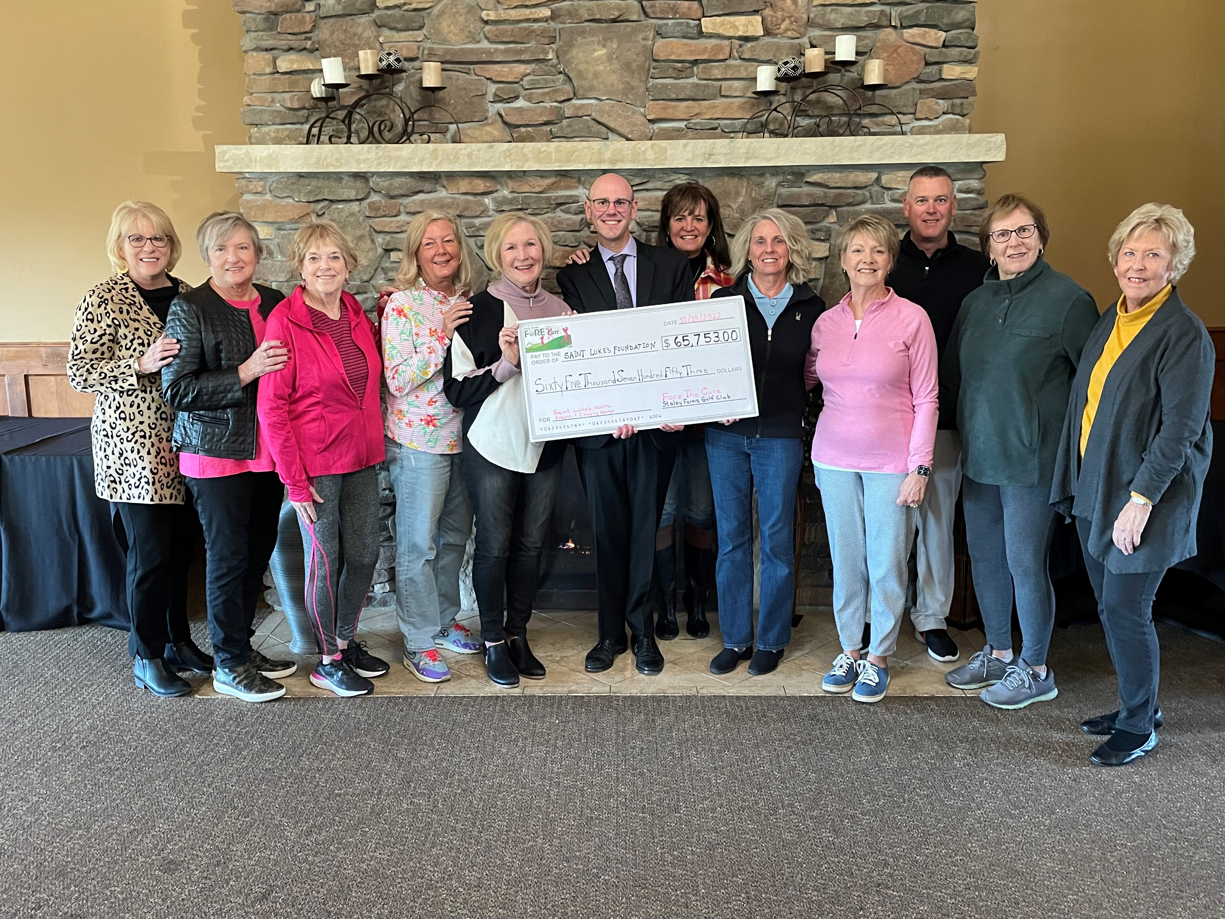 Staley Farms Fore the Cure continues its impressive support for Saint Luke’s North Breast and Imaging Center.