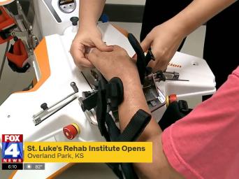 FOX 4 News. Saint Luke's Rehab Institute Opens. Overland Park, KS.