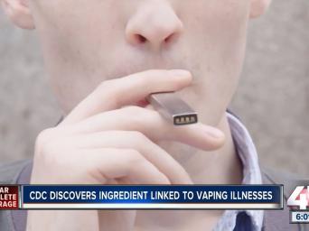 Clear Complete Coverage. CDC discovers ingredient linked to vaping illnesses. 41 Action News.