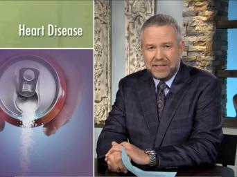 Heart disease. KSBI anchor reading update on study from Saint Luke's Mid America Heart Institute.