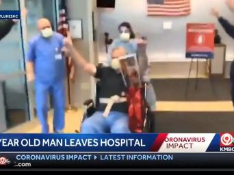 KMBC: 82-year-old man leaves hospital - Coronavirus Impact