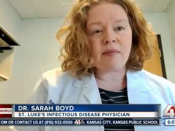 Coronavirus. Dr. Sarah Boyd. St. Luke's Infectious Disease. 41 Action News.