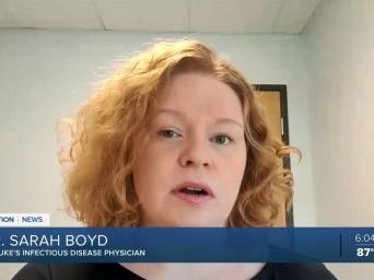 41 Actions News - Dr. Sarah Boyd, Saint Luke's Infectious Disease Physician