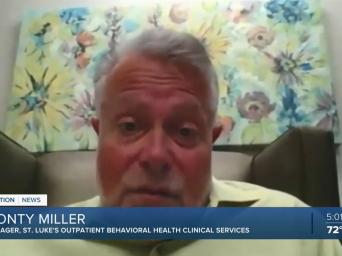 41 Action News: Monty Miller, manager, Saint Luke's outpatient behavioral health health clinical services