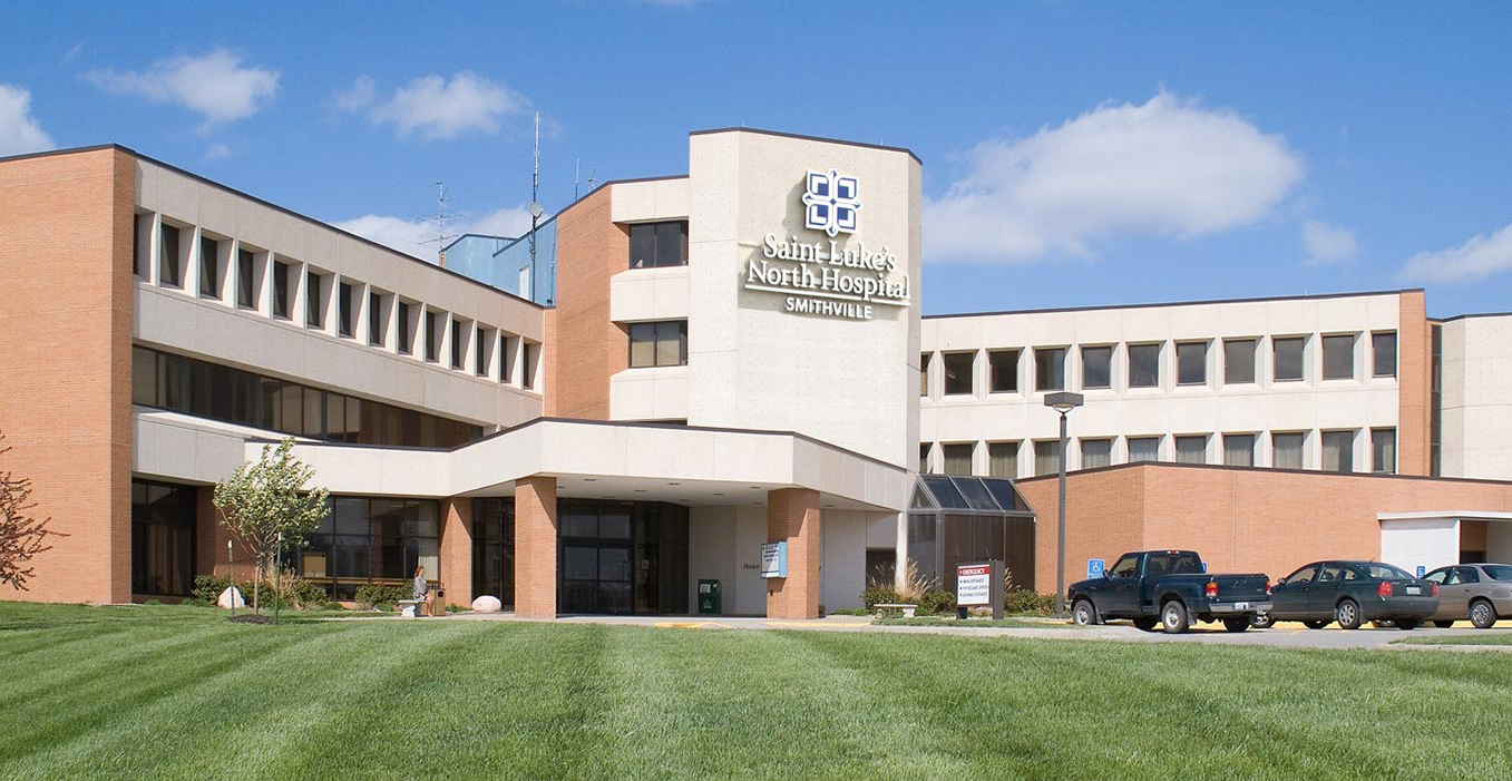 Exterior view of Saint Luke's North Hospital-Smithville