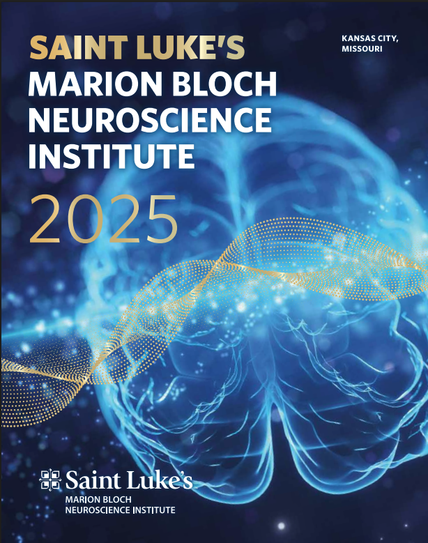 The cover image of the Saint Luke's Marion Bloch Neuroscience Institute 2025 pdf