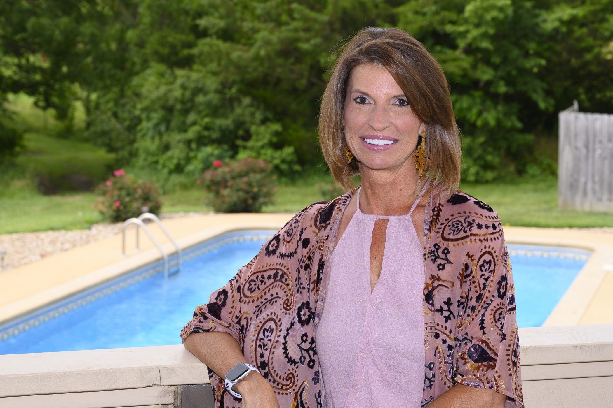 Dana Garrison smiling