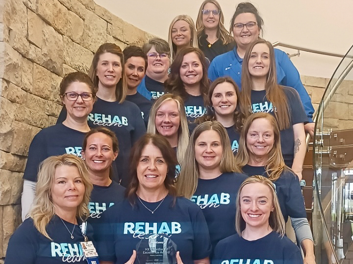 Rehabilitation department team picture. 
