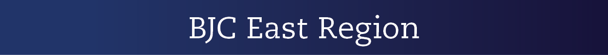BJC East Region banner
