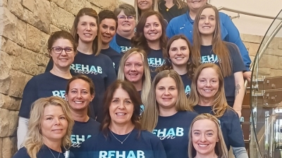 Rehabilitation department team picture